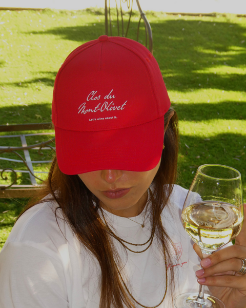 Casquette Let's wine about it